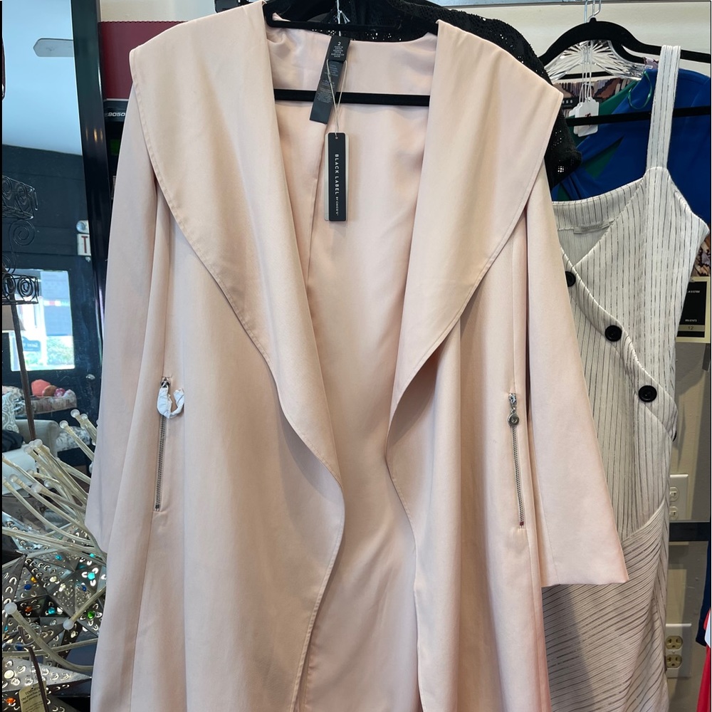 smooth cream Chico’s coat